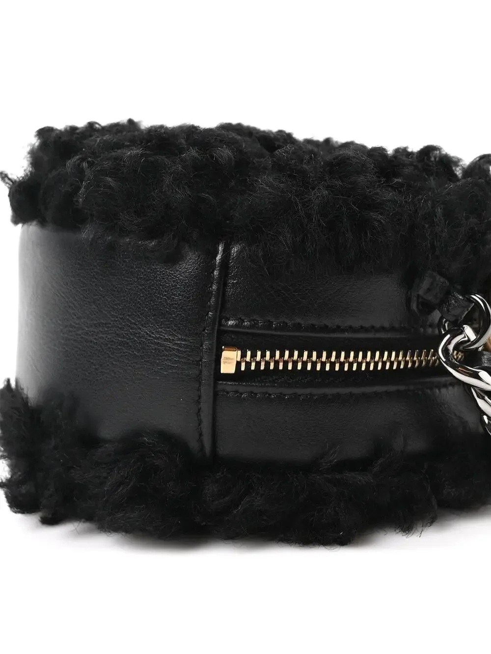 Shearling Sheepskin Chanel 19 Round #301547C17B